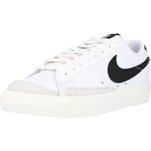 Nike Sportswear Tenisky 'Blazer 77' černá / bílá / barva vaječné skořápky