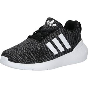 ADIDAS ORIGINALS Sportovní boty 'Swift Run 22' černá / bílá