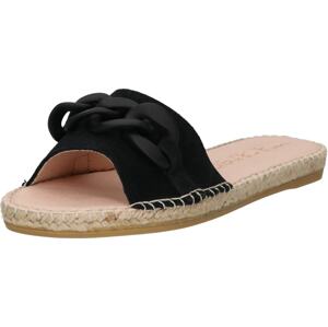 MACARENA Pantofle 'Playa' černá