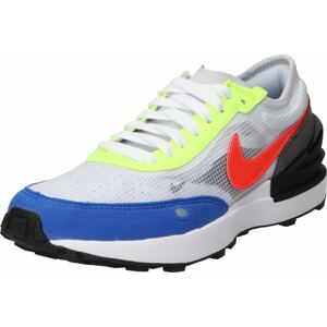 Nike Sportswear Tenisky 'Waffle One' královská modrá / svítivě žlutá / světle červená / černá / bílá
