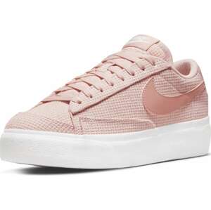 NIKE Sportovní boty 'Blazer' růžová / bílá