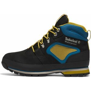 TIMBERLAND Šněrovací boty modrá / žlutá / černá