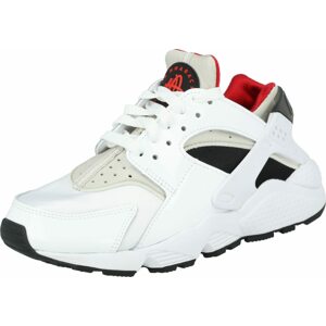 Nike Sportswear Tenisky 'Air Huarache' béžová / červená / černá / bílá