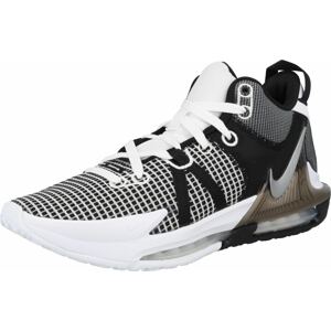 NIKE Sportovní boty 'LeBron James Witness 7' šedá / černá / bílá