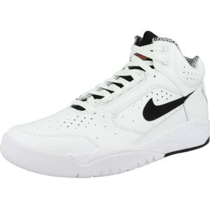 Nike Sportswear Kotníkové tenisky ' Air Flight Lite Mid ' černá / bílá