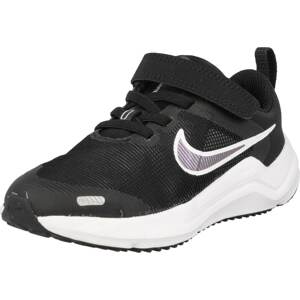 NIKE Sportovní boty 'Downshifter 12' pastelová fialová / černá / bílá