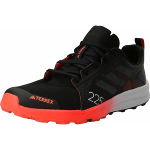 ADIDAS TERREX Běžecká obuv 'Speed Flow' tmavě šedá / oranžově červená / černá / bílá