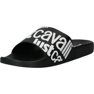 Just Cavalli Plážová/koupací obuv 'FONDO' černá / bílá
