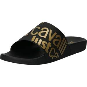 Just Cavalli Plážová/koupací obuv zlatá / černá