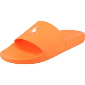 Polo Ralph Lauren Plážová/koupací obuv oranžová / bílá