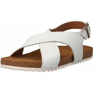 Barbour Páskové sandály bílá
