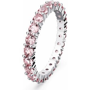 Swarovski Prsten světle růžová / stříbrná