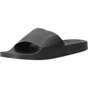 ARMANI EXCHANGE Plážová/koupací obuv černá