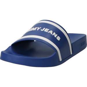 Tommy Jeans Plážová/koupací obuv modrá / bílá