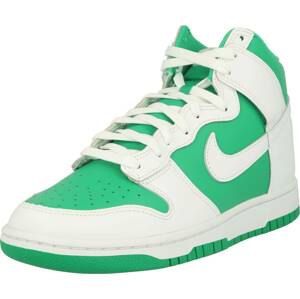 Nike Sportswear Kotníkové tenisky trávově zelená / bílá