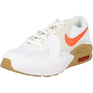 Nike Sportswear Tenisky 'Air Max Excee' nažloutlá / světle šedá / svítivě oranžová / bílá