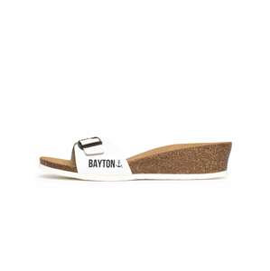 Bayton Pantofle 'Zorga' černá / bílá