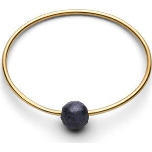 Jukserei Prsten 'Birthstone September - Sapphire' chladná modrá / zlatá