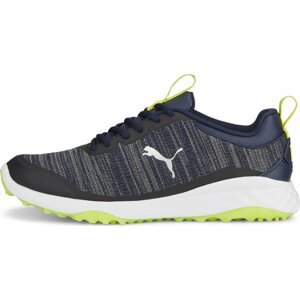 PUMA Sportovní boty 'FUSION Pro' noční modrá / limone / bílá