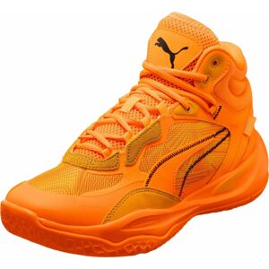 PUMA Sportovní boty 'Playmaker Pro' oranžová / černá