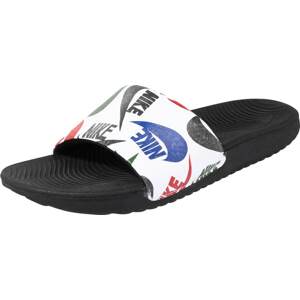 NIKE Plážová/koupací obuv 'Kawa' modrá / červená / černá / bílá