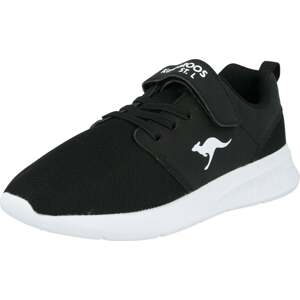KangaROOS Sportovní boty černá / bílá