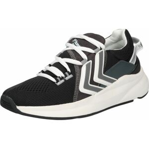 Hummel Sportovní boty šedá / černá / bílá