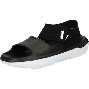 Nike Sportswear Sandály 'PLAYSCAPE' černá / bílá