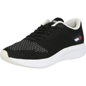 Tommy Sport Sportovní boty červená / černá / bílá