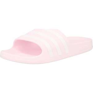 ADIDAS PERFORMANCE Plážová/koupací obuv 'Aqua' pastelově růžová / bílá