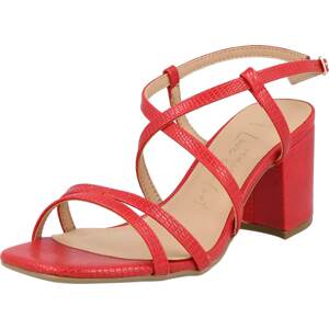 NEW LOOK Páskové sandály 'TACHO' červená