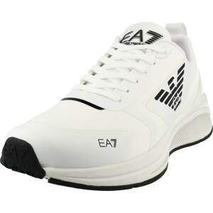 EA7 Emporio Armani Sportovní boty černá / bílá
