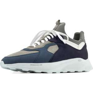 EKN Footwear Tenisky 'Larch' námořnická modř / noční modrá / režná / tmavě šedá / bílá