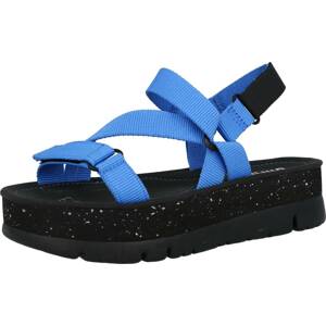CAMPER Sandály svítivě modrá / černá