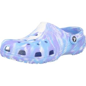 Crocs Pantofle modrá / fialová / bílá
