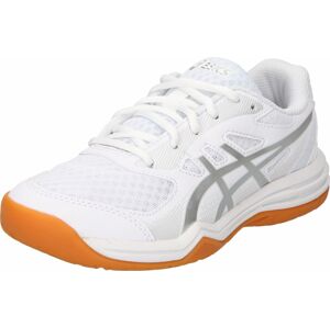 ASICS Sportovní boty 'Upcourt 5 GS' stříbrná / bílá