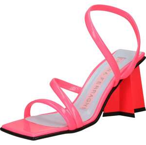 Chiara Ferragni Páskové sandály pink