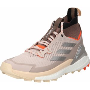 ADIDAS TERREX Sportovní boty 'Free Hiker 2.0' hnědá / šedá / šedobéžová / oranžová
