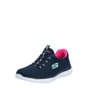 Tenisky 'Summits' Skechers námořnická modř / mátová / pink