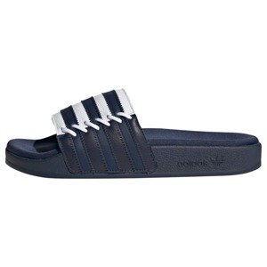 Pantofle 'Adilette' adidas Originals námořnická modř / bílá