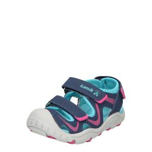 Sandály Kamik námořnická modř / svítivě modrá / pink