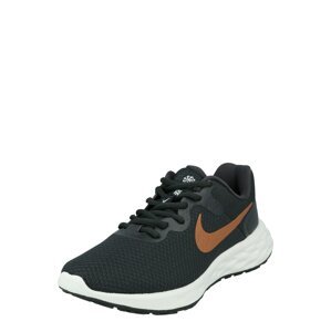 Běžecká obuv Nike růžově zlatá / antracitová