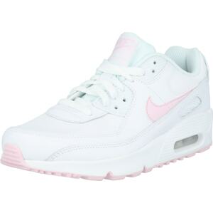 Tenisky 'Air Max 90 LTR' Nike Sportswear růžová / bílá