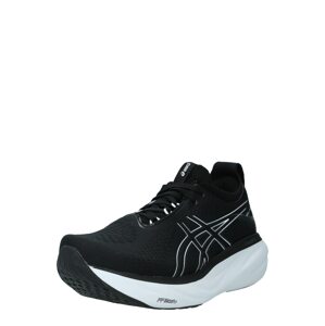 Běžecká obuv 'Nimbus 25' ASICS černá / bílá