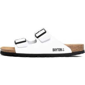 Pantofle 'Atlas' Bayton černá / bílá