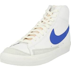 Kotníkové tenisky 'BLAZER MID 77 VNTG' Nike Sportswear nebeská modř / světle šedá / pastelově oranžová / bílá