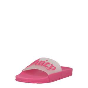 Pantofle 'SEANA' Juicy Couture pink / průhledná