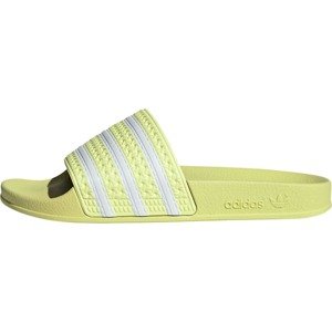 Pantofle 'Adilette' adidas Originals žlutá / světle šedá