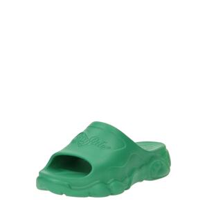 Pantofle Buffalo zelená