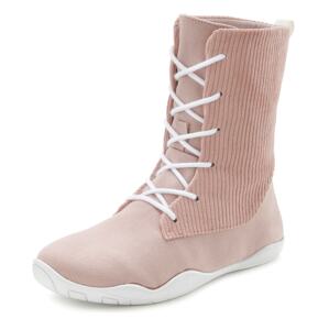 Šněrovací boty Lascana světle růžová / bílá